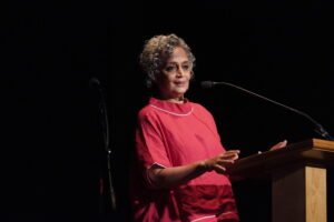 Arundhati Roy and Elif Shafak
